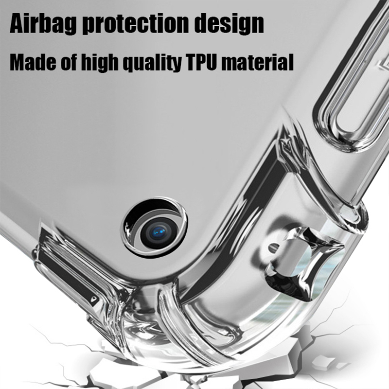 Funda de silicona para tableta Apple ipad Mini 1, 2, 3, 4, 5, TPU suave, Airbag, protección transparente para iPad Air 2, 3, 4, 5 Pro 9,7
