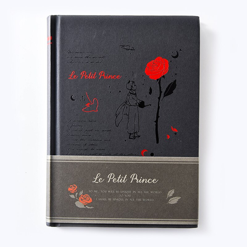 Hard Cover Black Card Journal Plain Notebook: 1