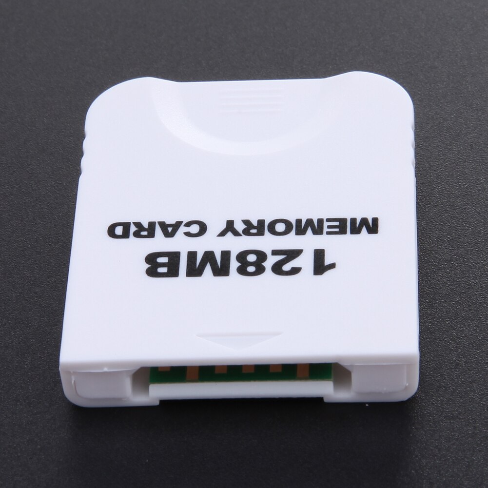 4MB/32MB/128MB Practical Memory Card White Gaming Memory Storage Cards for Nintendo Wii Gamecube GC NGC Games