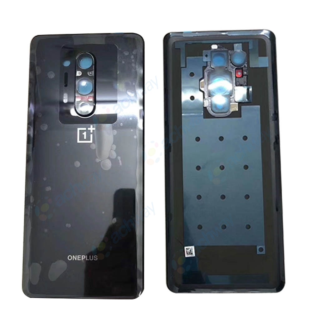 Original Back Glass Cover Oneplus 8 Battery Cover 1+8 Rear Glass Door Housing Case For Oneplus 8 Pro Battery Cover+Camera Lens