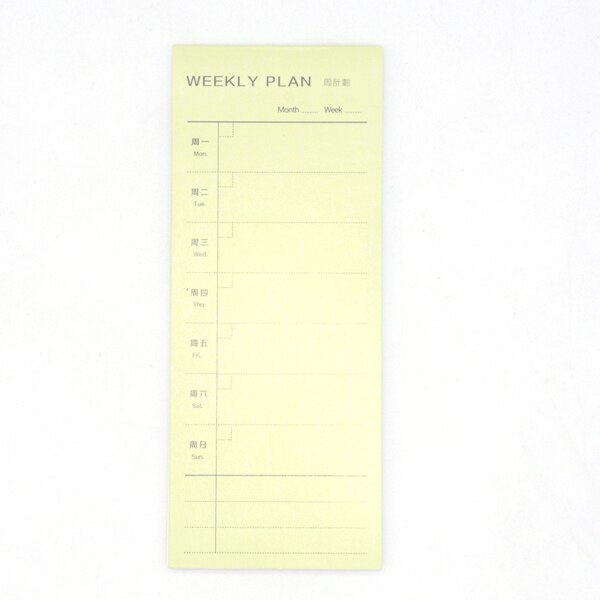 Planner Agenda Sketchbook Defter Libretas Diary Weekly Monthly Plan Notebook Mini Cuadernos Y Libretas Planer Kawaii: Weekly planner