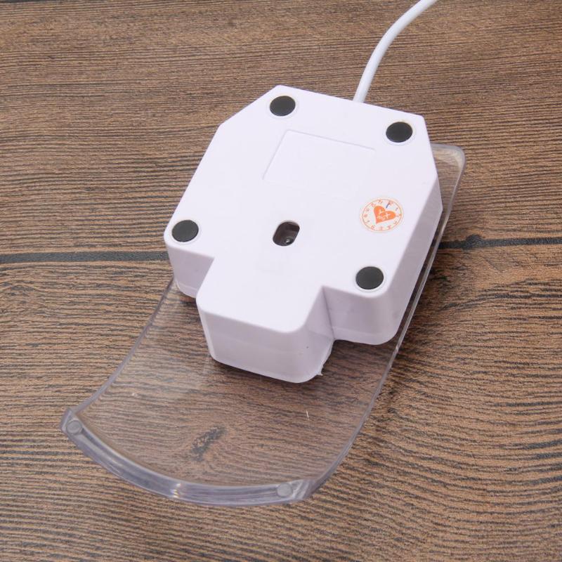 Transparent Led Optical Wired Mouse Beautiful Blue Light USB Mouse Mice For Computer PC Laptop Desktop