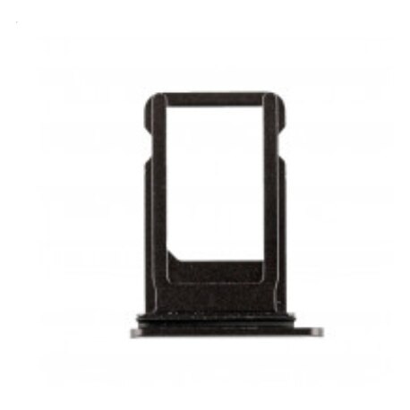 Sim Kaart Lade Compatibel Met Iphone 8 (Sim Tray) Zwart