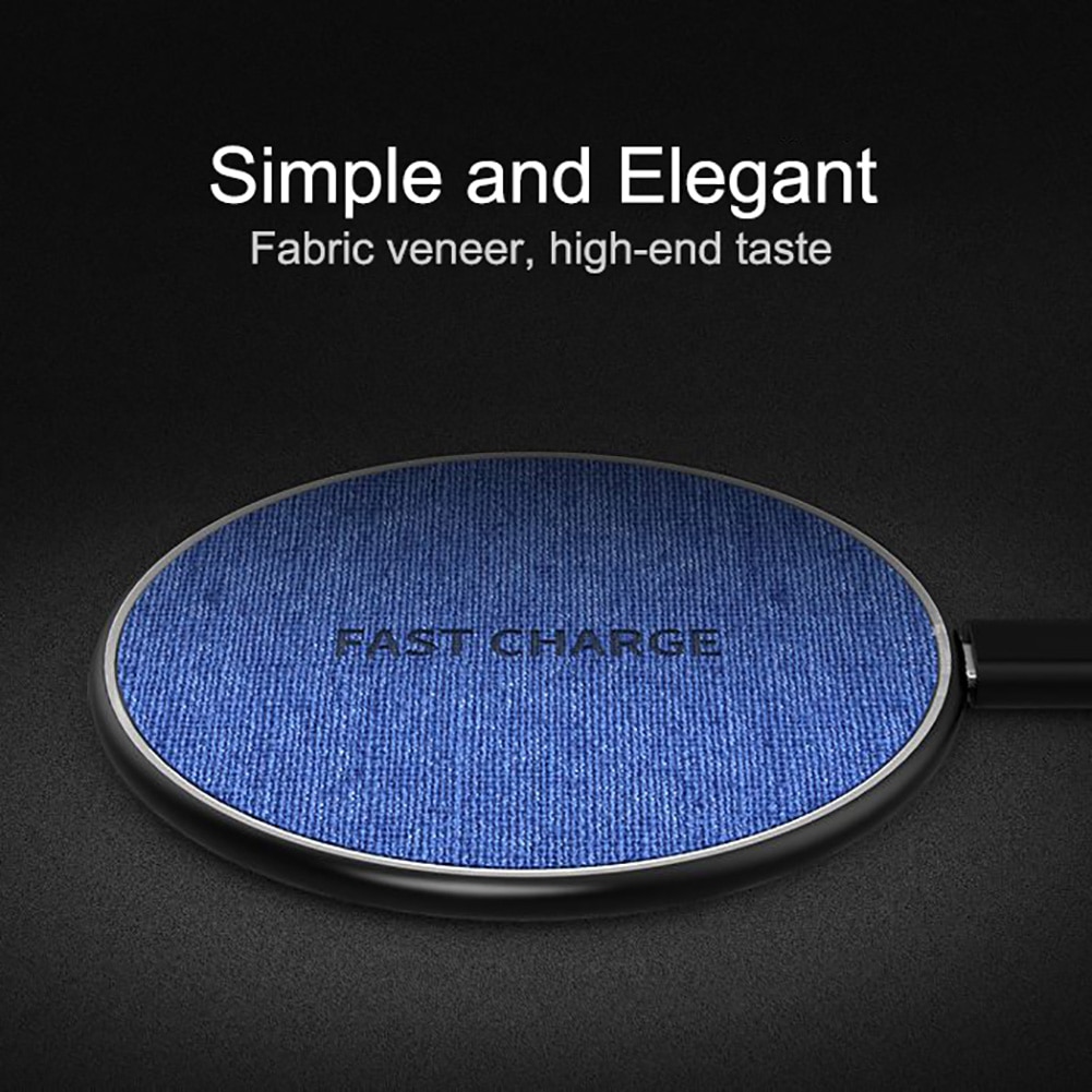 Universal 15W Quick Wireless Charging Pad Wireless Fast Charger For iPhone Huawei Samsung