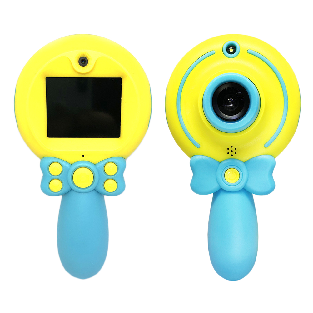 1 Pc Dual Kamera Tragbare Handheld Sicherheit Mini Kamera Selbst-Timer Karikatur Spielzeug für freundlicher Kleinkinder freundlicher