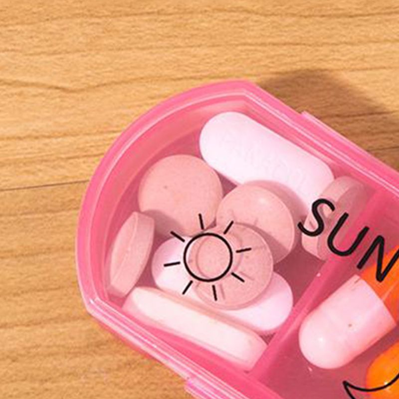 14 gitre ugentlig opbevaring pille 7 dage medicin bakke vitamin tablet taske boks organisator