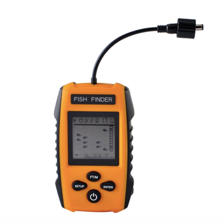 Z 100m Depth 100M Portable Sonar LCD Fish Finders Fishing Tools Echo Sounder Fishing Finder Colorful Screen