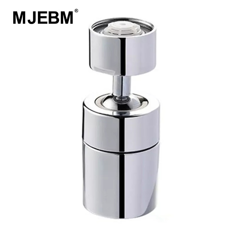 MIEBM Kitchen Faucet Aerator Water Tap Nozzle Bubbler Water Saving Filter 360-Degree 2-Flow Splash-proof