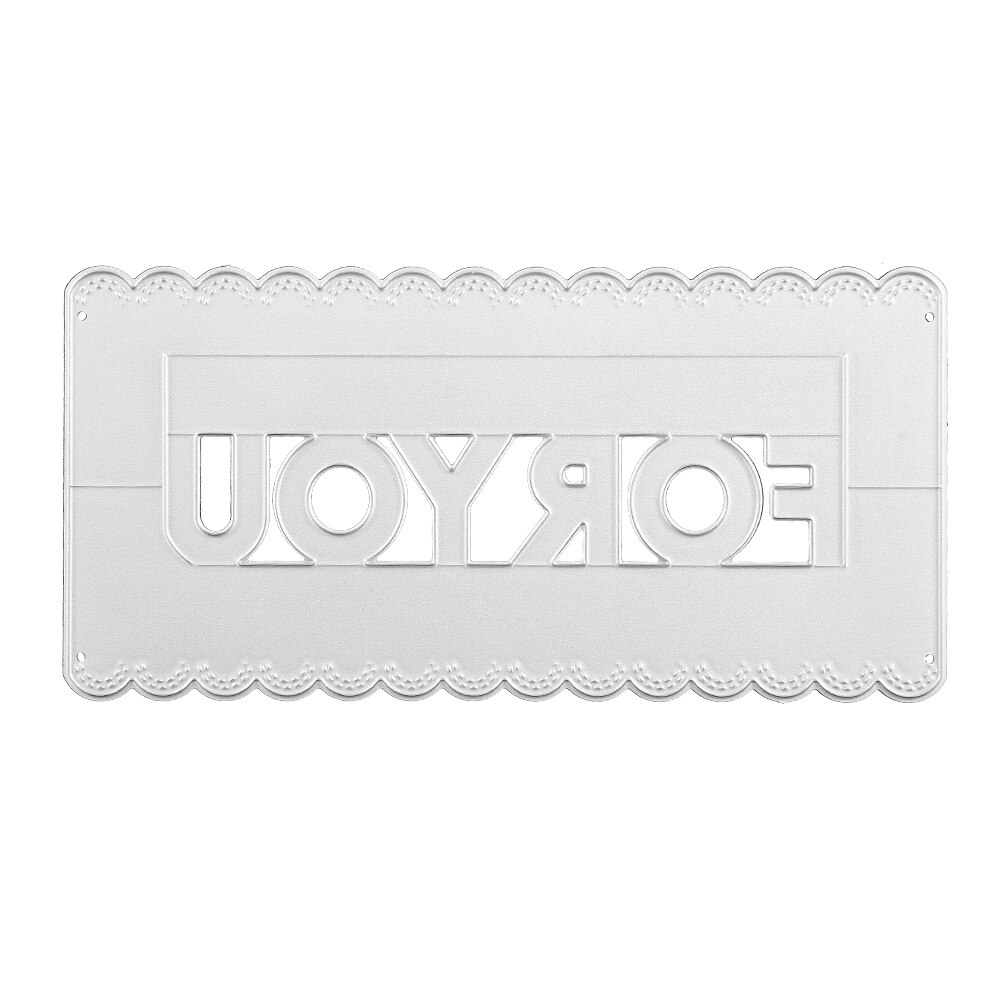 Alphabet Letters Decoration Paper Cutting Dies DIY Scrap Booking Photo Album Embossing Paper Cards: 	GG0323