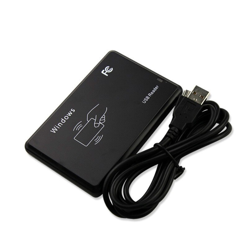 125Khz RFID Reader EM4100 USB Proximity Sensor Smart Card Reader no drive issuing device EM ID USB for Access Control
