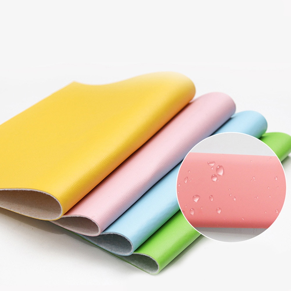 1PC 20cm x 50cm Baby Wall Mat Solid Color Baby Anti-collision Wall Mat Foam Waterproof Self-adhesive Cushion Impact protection