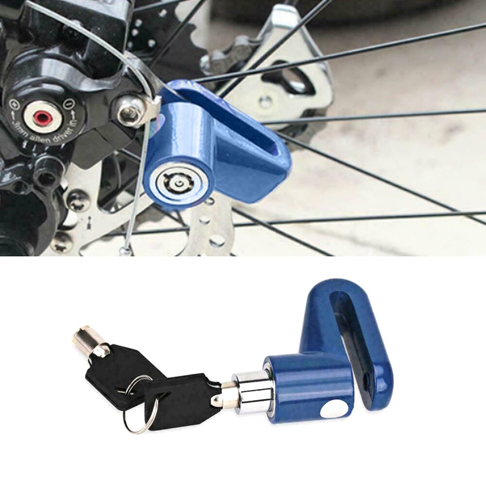 Motorfiets Lock Beveiliging Anti Diefstal Fiets Motorfiets Schijfrem Slot Diefstal Bescherming Voor Scooter Veiligheid