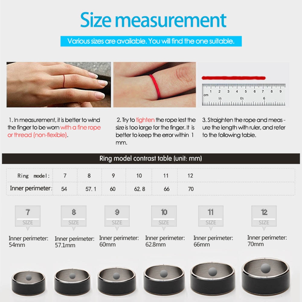 Jakcom R3F Wearable Devices NFC Smart Ring Anillos White Black Wear for Samsung Xiaomi Sony LG IOS Android Window NFC Phone