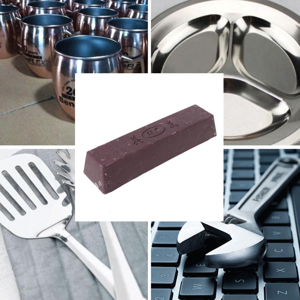 Abrasive Rough Polishing Paste Wax For Compound Metals Stainless Steel Aluminum Copper Grinding Durable 520g