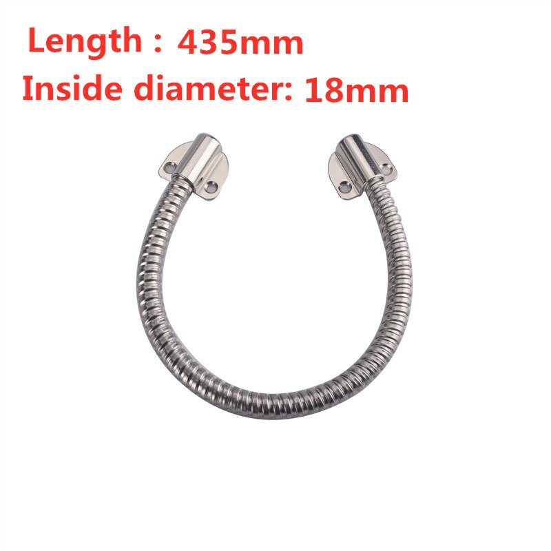 SZBestWell Door Loop Exposed Mounting Protection Sleeve Access Control Cable for Access Control Door Lock Stainless Steel: 405 Stainless steel