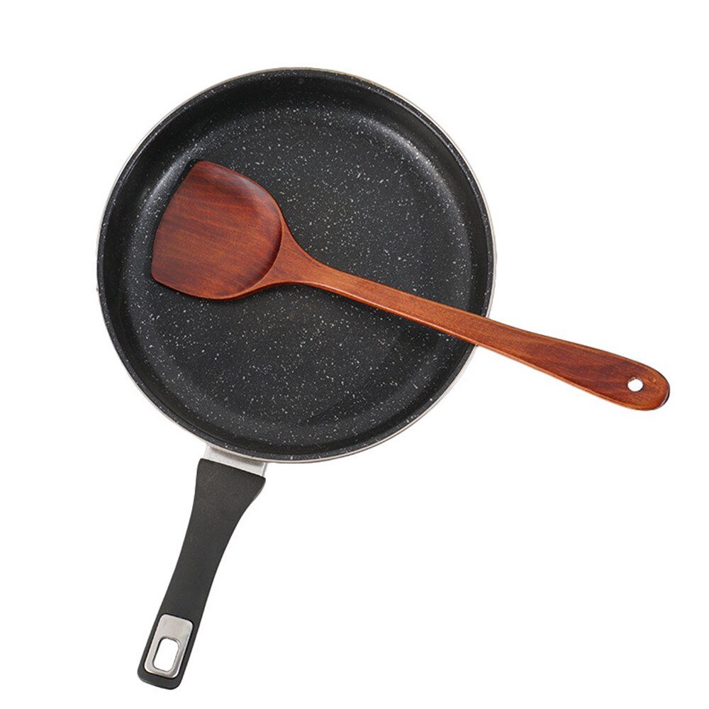 Pala de madera para cocinar, pala para sopa, cuchara de arroz, utensilios de cocina, juego de cucharas de madera para jardín y hogar, herramientas de cocina
