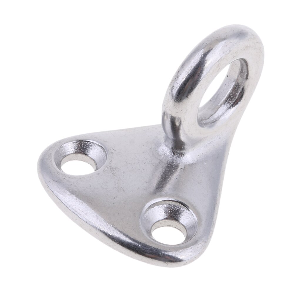 Rustfrit stål krogholder beslag båd marine yacht ring bøje pothook båd anker kæde snap ring forankring enhed