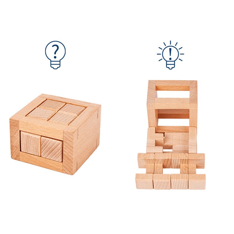 Vendita Calda 3D sbloccare Breakout 2 Educativi Giocattolo Educativo Puzzle di Legno per Adulti Bambini Rompicapo Bambini Antistress Regali