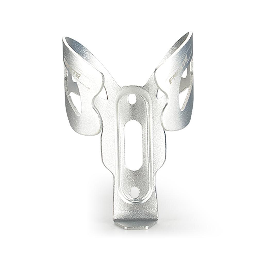 Aluminium Alloy Lightweight Cycling Road Mountain Bike Bicycle Water Bottle Holder Cage Bracket Bicycle Cycling Accessories: Silver