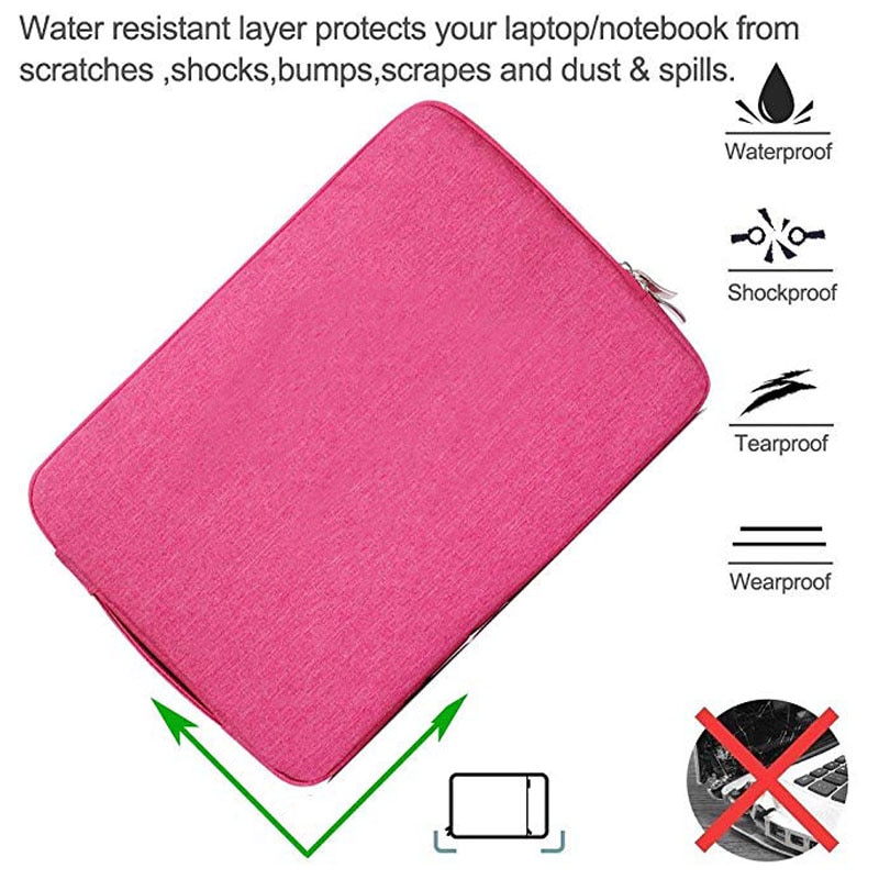 Tablet Sleeve Case for Samsung Galaxy Tab S6 Lite 10.4'' SM-P610 SM-P615 Shockproof Cover Pouch for Tab S6 10.5'' SM-T860