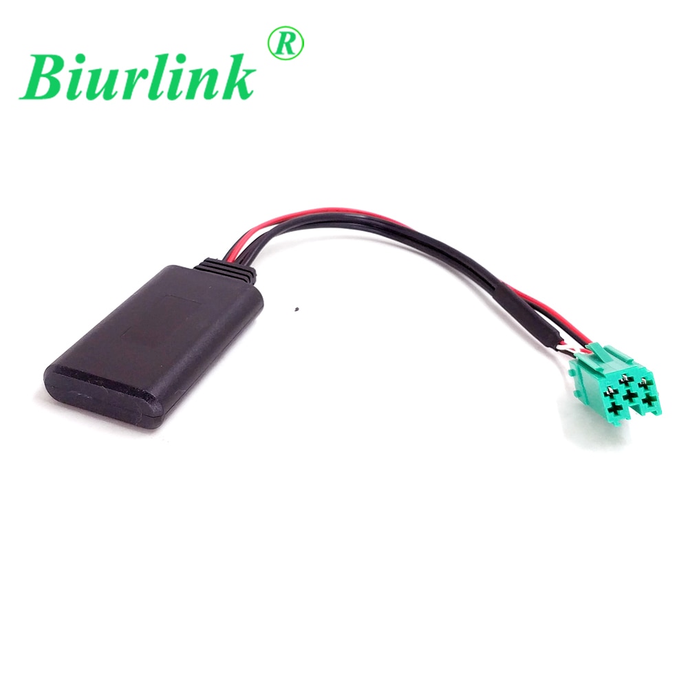 Biurlink-Cable adaptador auxiliar para módulo Bluetooth de coche, Megane para Renault, Laguna, Clio, Espace 2005 a , modelos actualizados de Radio