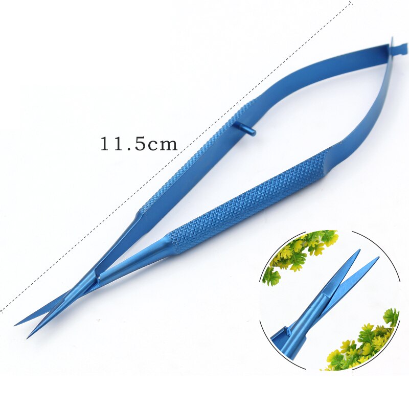Mikroskooppiset instrumentit 12.5 cm mikrosasta, sidekalvo hammastettu, pihdit koettimet, koukut, lastat, tähystimet pinsetit