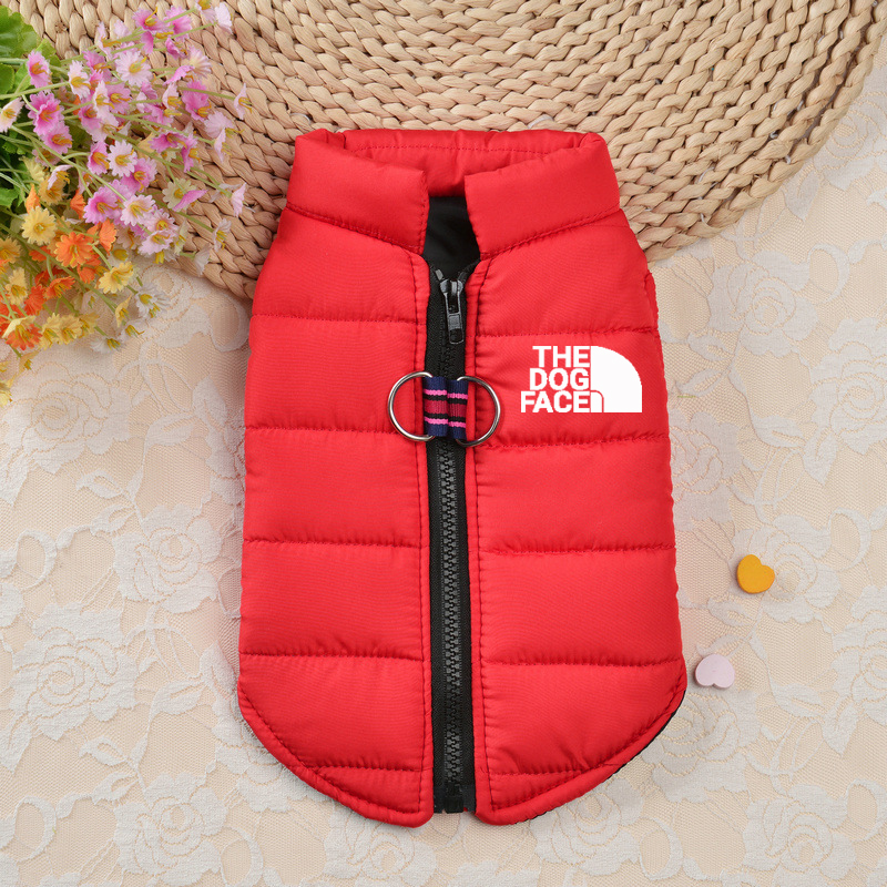 Waterproof Pet Clothes Winter Warm Jackets Coats Zipper French Bulldog For Small Medium Dogs Puppy Chihuahua: L / GRAY