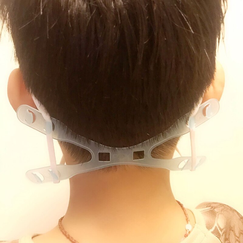 Protector de orejas con cordón para mascarilla, correa ajustable con botón de extensión, Clips extensores de máscara facial, soporte ligero Elastoplast