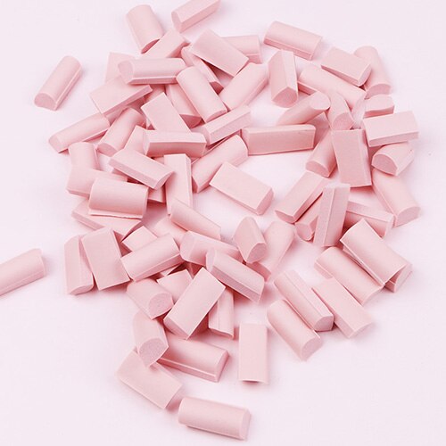 Singe heureux en Stock Slime fournitures breloques jouet mousse morceau Addition éponge bande croustillante arrose remplisseur pour nuage moelleux Slime: Pink