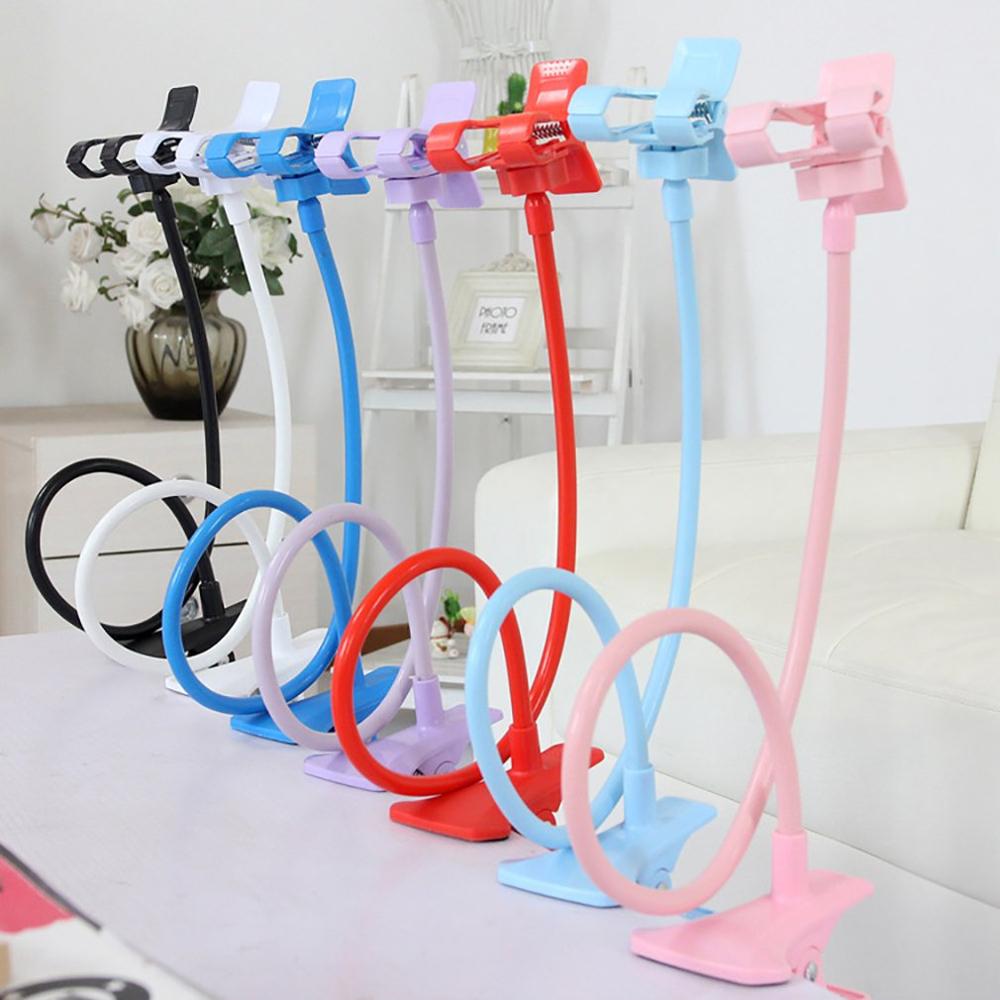 Universale Pigro supporto Del Telefono mobile Supporto A Collo D'oca Stent Flessibile letto tavolo scrivania clip Della Staffa per il Telefono Flessibile Del Supporto Del Braccio Caldo