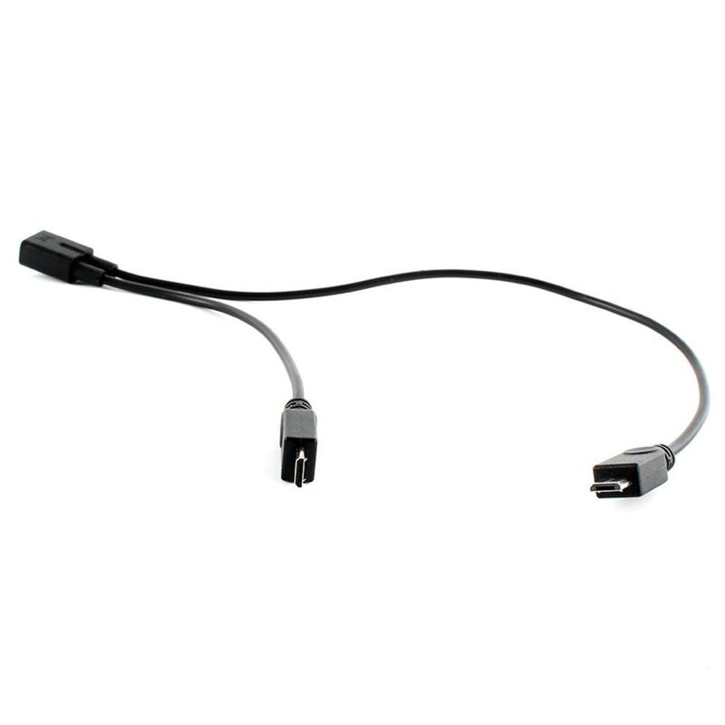 USB 2,0 A macho A 2 Dual USB hembra Y divisor Hub Cable convertidor U82