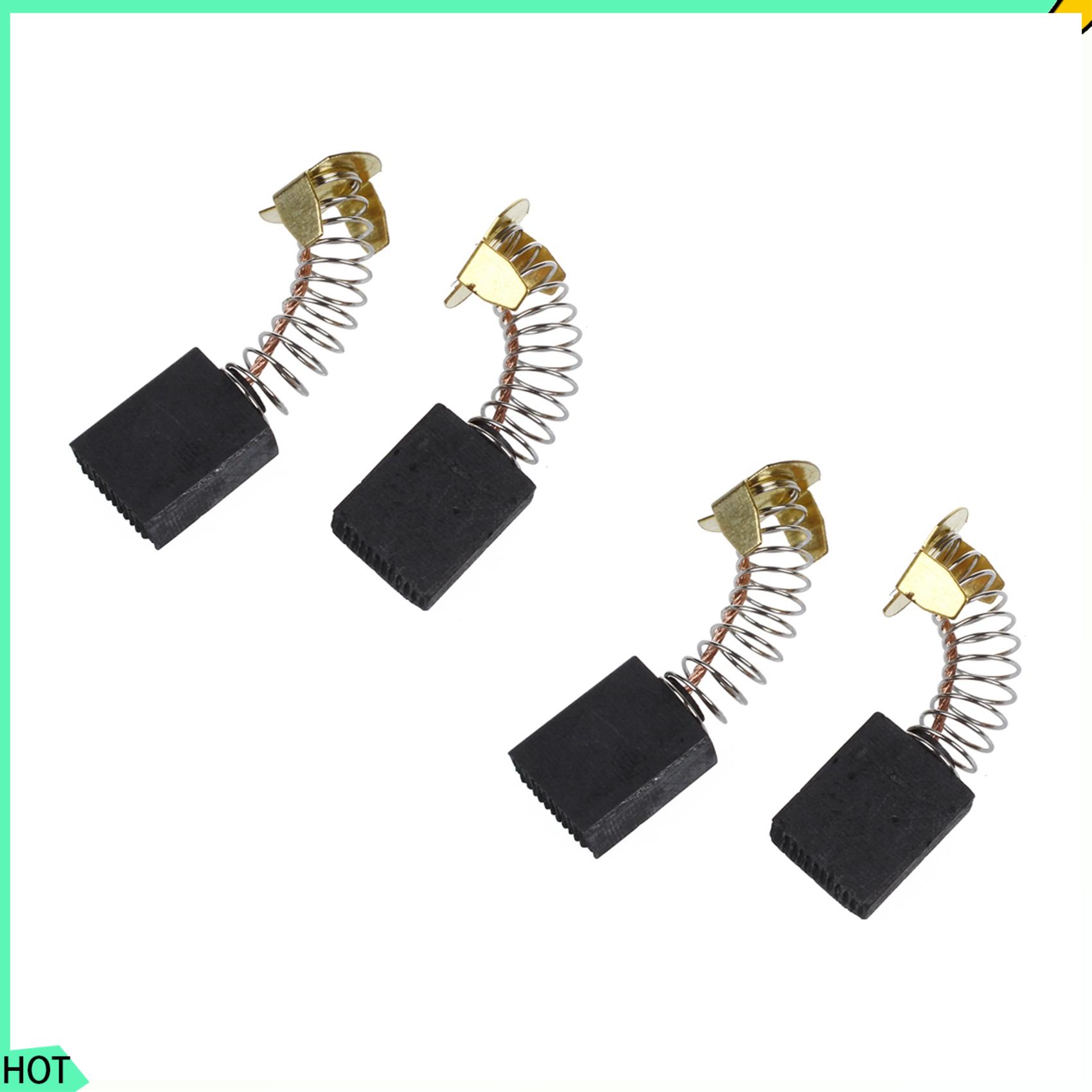 AWAH 4 piezas de cepillo de carbón de pieza de herramienta eléctrica de motor eléctrico 6,5 mm x 13,5 mm x 18 mm: Default Title