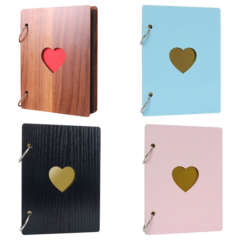 6-inch love wooden album collector's edition retro handmade album youth graduation photo commemorative album