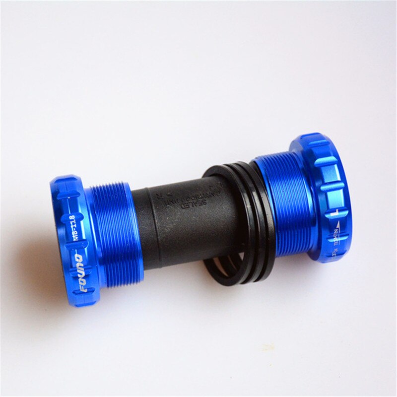 MTB Fahrrad Fahrrad Hohl Tretlager Achse BB Radfahren Aluminium Legierung Wasserdichte BSA 68/73mm Kurbel einstellen Achse teile Freies