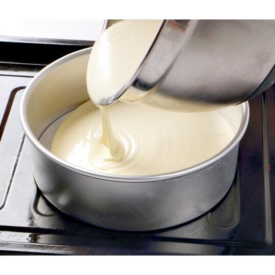Molde de aleación de aluminio redondo para hornear pasteles sándwich recipiente de lata molde para cocina herramienta DIY de sartén para pastel redondo