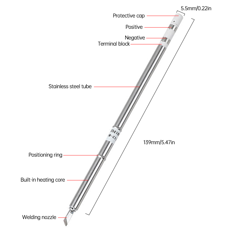 T12 Soldering Iron Tips Electric Soldering Iron Welding Tools T12 Soldering Station Kits