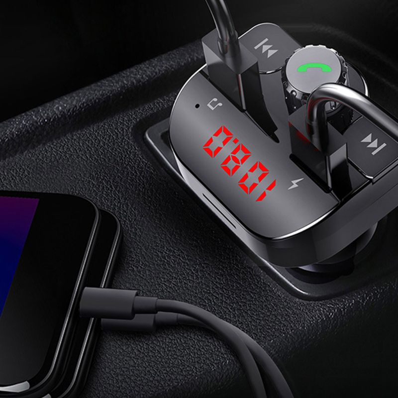 G15 Handsfree Bellen Auto Dual Usb-poort Oplader Draadloze Bluetooth MP3 Muziek Stereo Xxff
