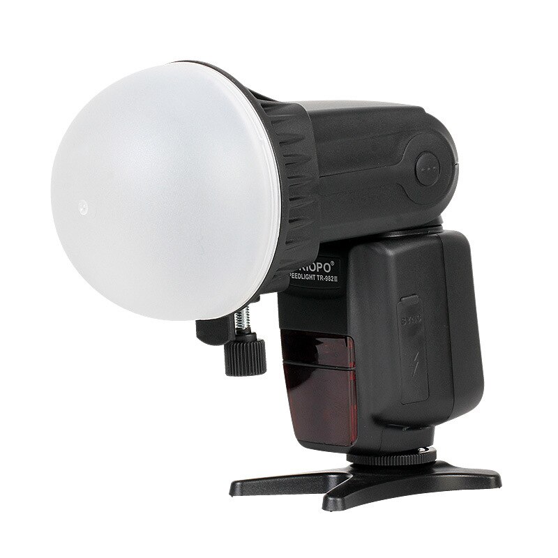 Triopo Flash Magnetische Dome Kleur Filter Honingraat Rooster Bal Diffuser Speedlite Accessoires Kit Voor Godox Yongnuo Zaklamp