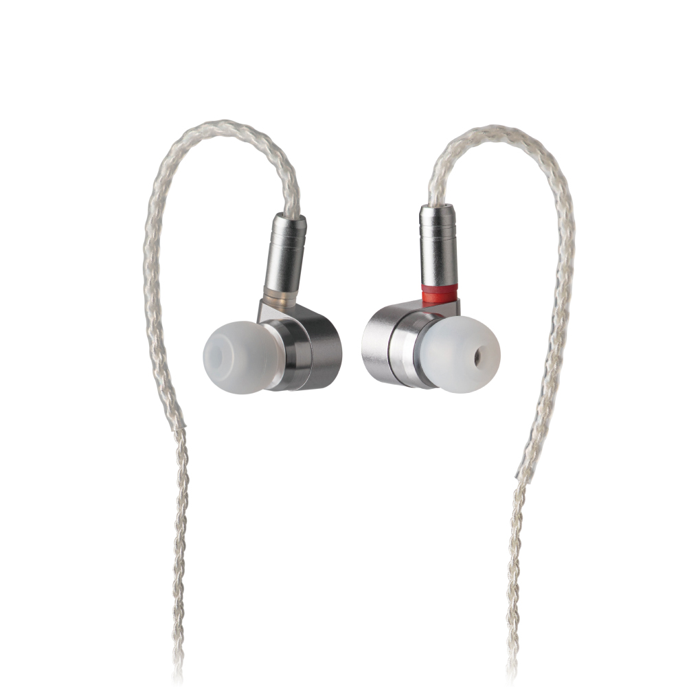 TINHIFI T2 DLC Metal HIFI Wired Flat-head Earbud 10MM DLC Flagship Dynamic Circle Earphone DJ Music Headset Detachable 2pin IEM