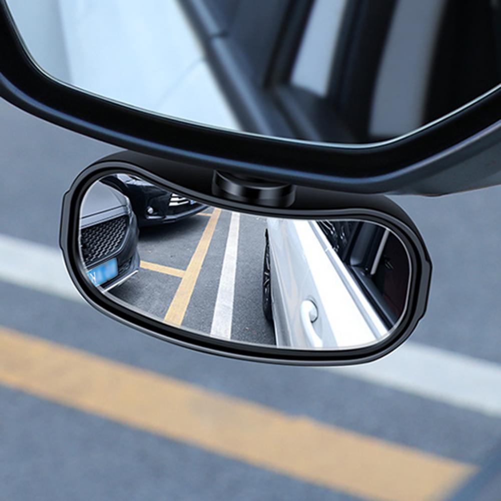 Opaltool 2 X Specchietti Per Angolo Morto Cieco, Specchietto Retrovisore Auto Angolo Cieco Ausiliario Regolabile A 360°, Specchietti Per Punti Ciechi Universale Per Camion SUV RV Furgoni Motociclette - Foto 8