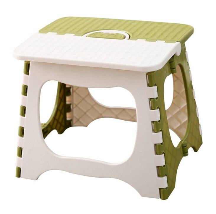 Bærbar sammenklappelig stol familie udendørs stol: Stor grøn