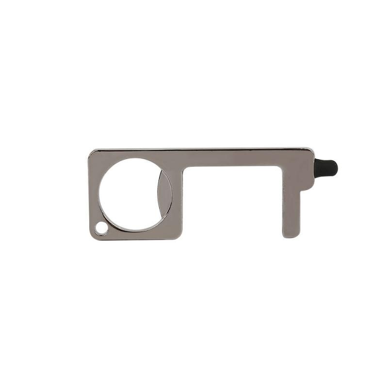 Anti Contact Door Opener Key Hand Tool No Touch Door Opener Key Chain Non-contact Door Handle Elevator Artifact Keychain: 03