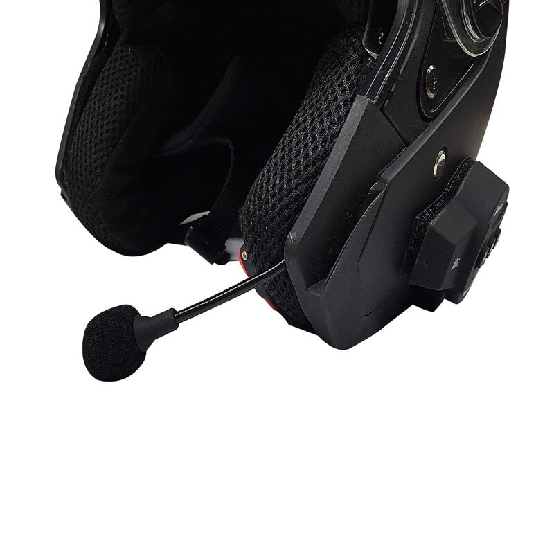 BT10 Bluetooth 4.2 Motorcycle Helmet Headset Rechargeable Voice Call Music Hands-Free Telephone Wireless Earphone