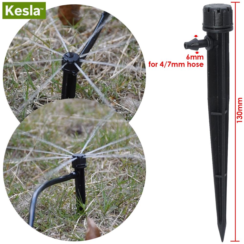 5M-35M Druppelsysteem Diy Automatische Watering Tuinslang 1/4 ''Micro Drip Bewatering Kits 4/7 Mm Verstelbare Drippers