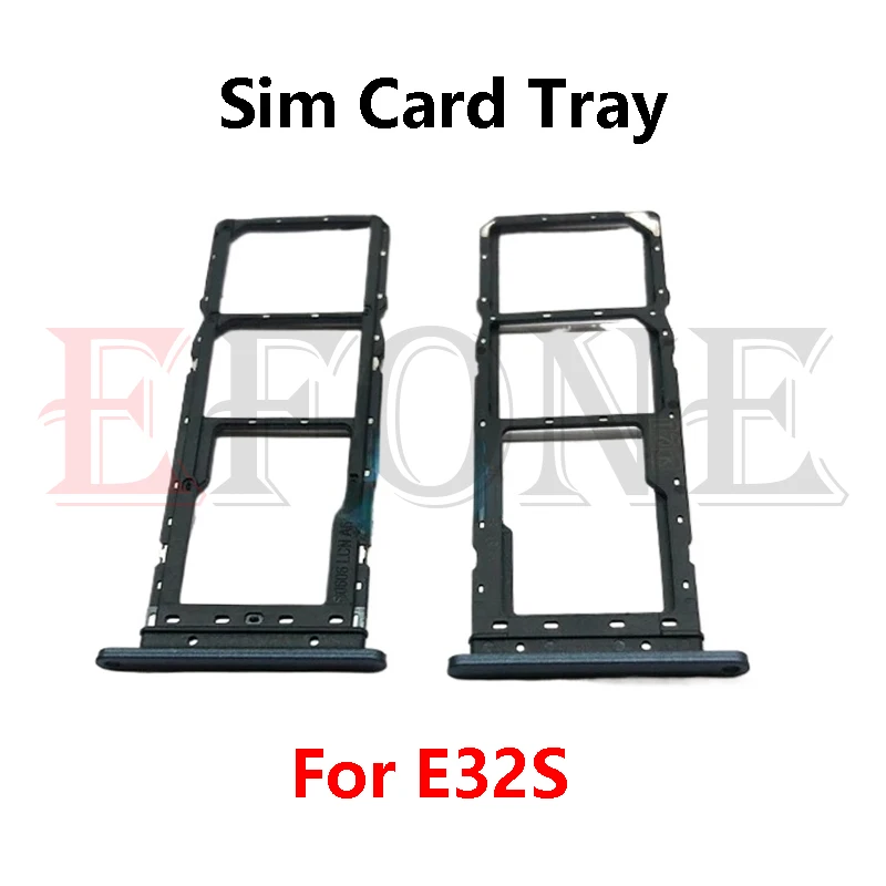 Voor Motorola Moto E32s E32 Sim-kaart Lade SD Reader Socket Slot Houder Vervangingsonderdeel