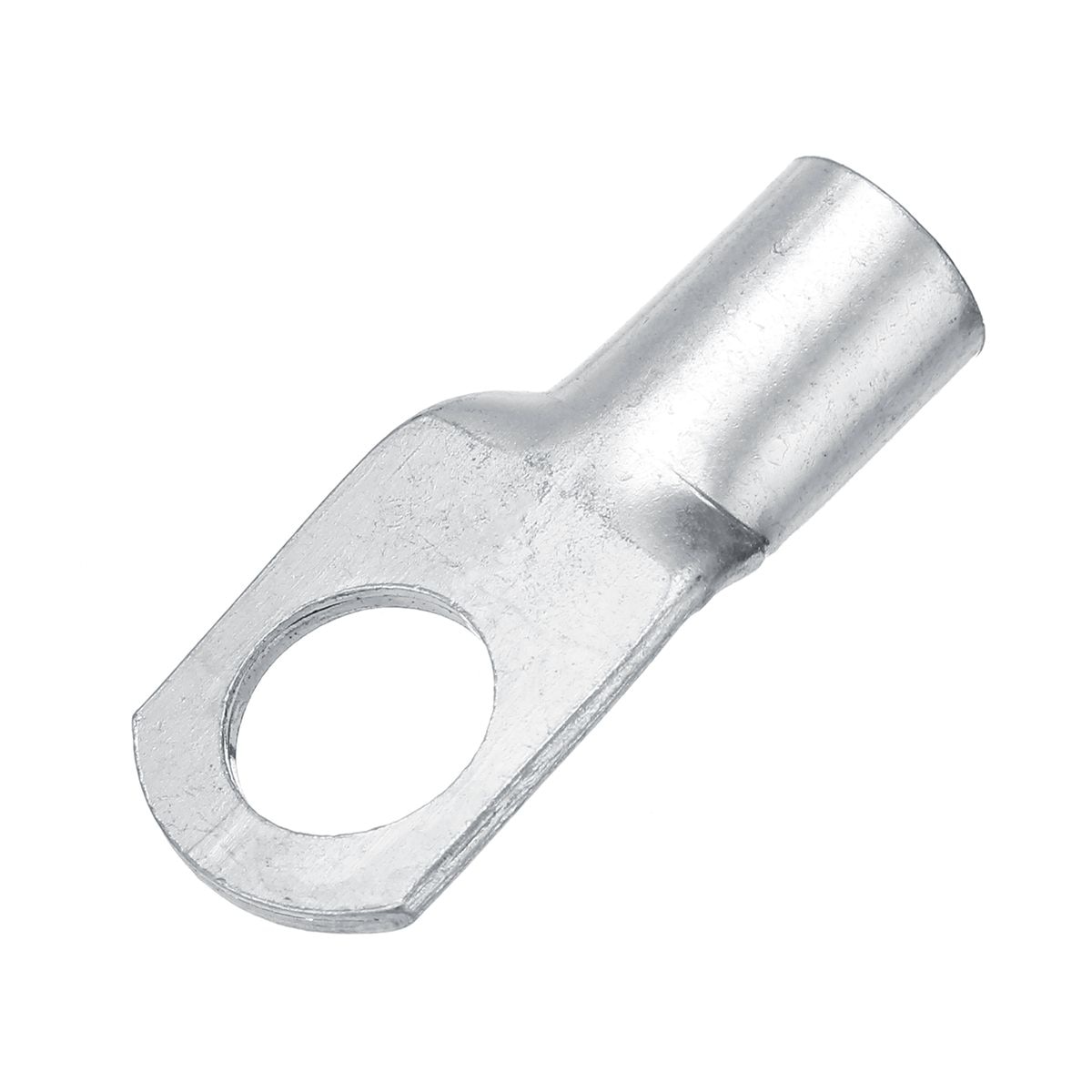 12 stuks Koperen Kabel Lugs Set Terminal SC35-10 Draad Connector 2 AWG Gat 10mm Vertind Zilver Koper Terminals Kit connectors