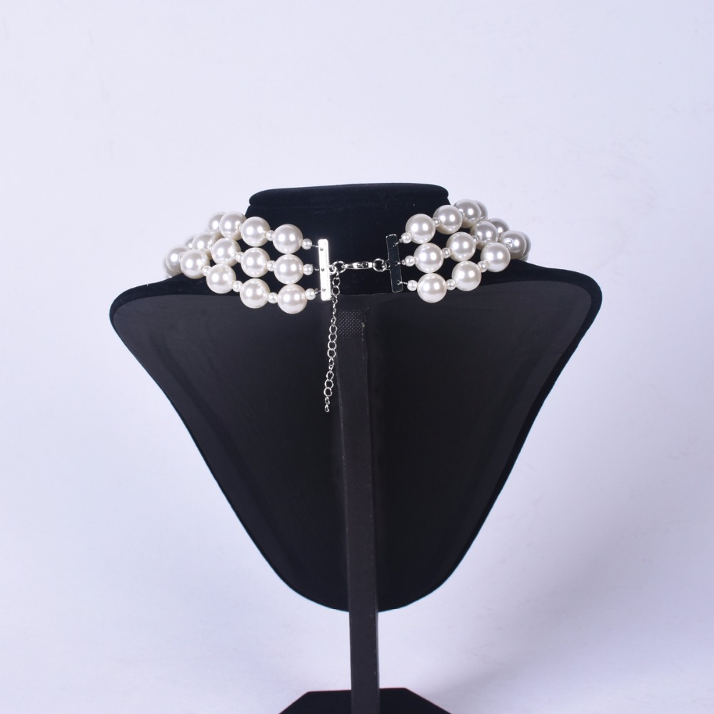 maxi natuur parel ketting & ketting voor vrouwen choker ketting voor meisje voor wedding party