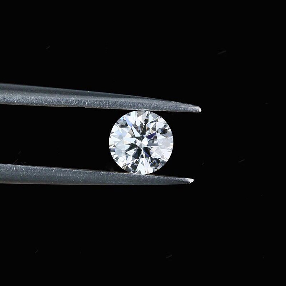 0,54 quilates 5,2mm EF color 3ex corte excelente brillante redondo molissanite VVS para anillo pendiente diamante joyería de La Plata