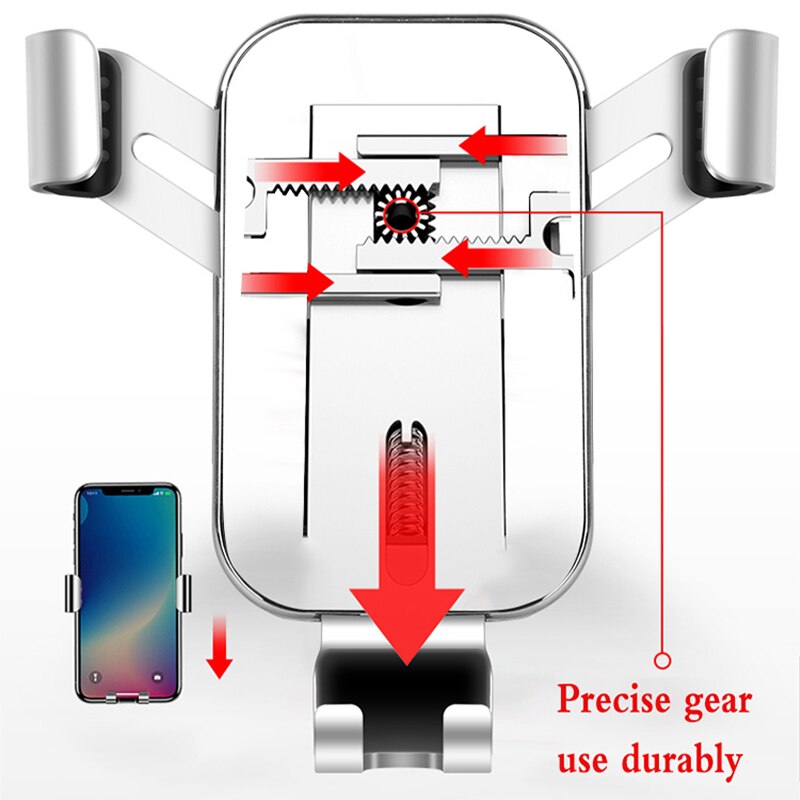 Soporte de teléfono móvil para coche, accesorio Interior de navegación por gravedad, GPS, para VOLVO XC60, XC40, XC90