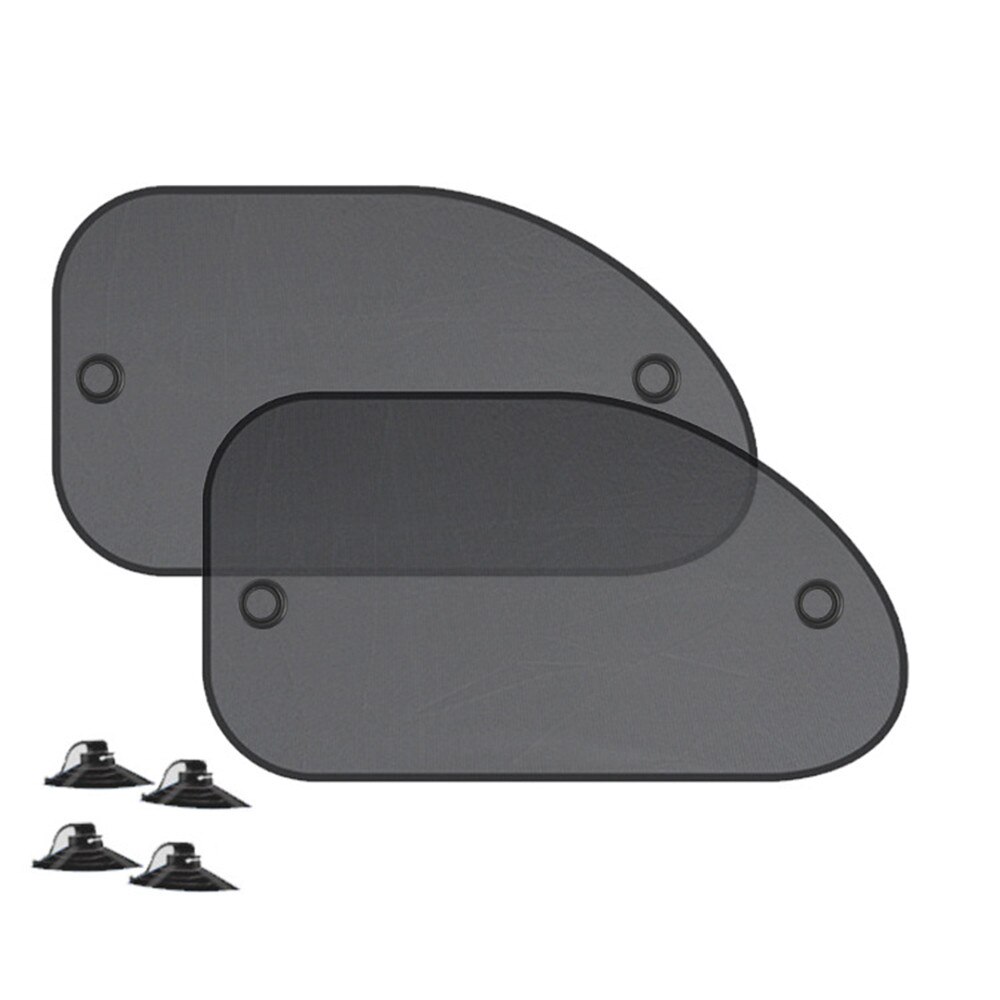 Parasol para ventana de coche para niños, bloque de cubierta de parasol para ventana lateral de coche, parasol transparente, Visor protector de pantalla, , 4 Uds.